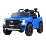 Megastar Licensed Ford Ranger Remote Control Ride-On Car 12V - Blue