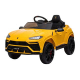 Megastar Licensed Lamborghini Urus Electric With Remote Control Cars 12V - Yellow