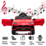 Megastar Licensed Lamborghini Urus Electric With Remote Control Cars 12V - Red