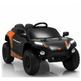 Megastar Licensed Mclaren Kids Electric Toy Jeep 12V With Remote Control Ride-On - Black