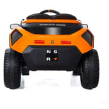 Megastar Licensed Mclaren Kids Electric Toy Jeep 12V With Remote Control Ride-On - Black