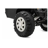 Megastar 2 Seater Police Night Patrol Jeep Electric 12V With Siren & Remote Control - White