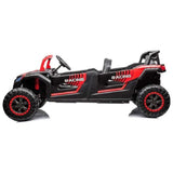 Megastar Kids 48V XXXXL Electric Rideon Dune Buggy Jeep High Speed - 4 Seater - Red