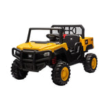 Megastar Licensed Caterpillar Electric Ride-On Dump Truck 12V - Yellow