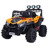 Megastar Ride On 12V Mini Shadower Electric Ride On SUV With Remote Control - Orange