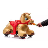 Megastar Unicorn Ride-On Toy 12V My Little Rideon Pet - Brown