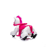 Megastar Unicorn Ride-On Toy 12V My Little Rideon Pet - White