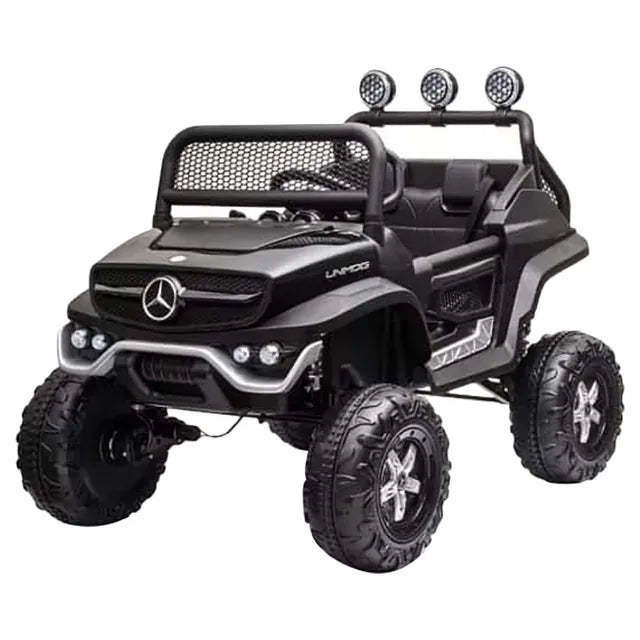 megastar-ride-on-12v-licensed-mercedes-benz-unimog-electric-car-black-1