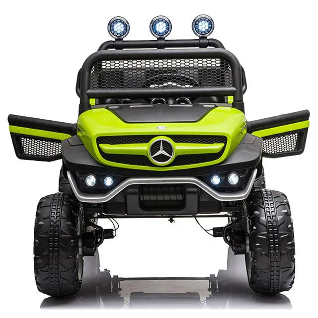 megastar-ride-on-12v-licensed-mercedes-benz-unimog-electric-car-green-3