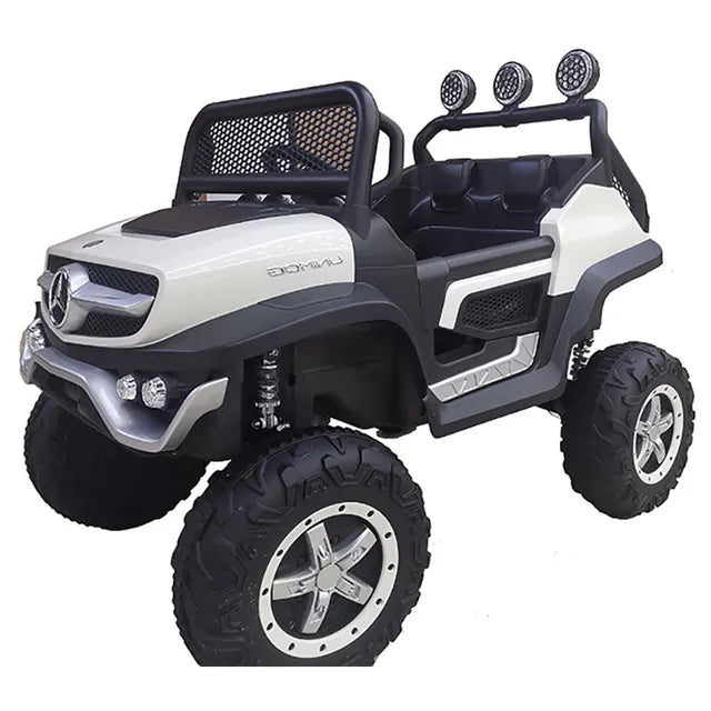 megastar-ride-on-12v-licensed-mercedes-benz-unimog-electric-car-white-3