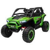 Megastar Electric Rideon Kids UTV Sandviper SUV Jeep 12V - Green