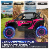 Megastar Electric Rideon Kids UTV Sandviper SUV Jeep 12V - Pink