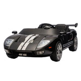 Megastar Ride On 2 Seater For Kids Licensed Ford GT Electric Car With Remote Control - Black