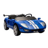 Megastar Ride On 2 Seater For Kids Licensed Ford GT Electric Car With Remote Control - Blue