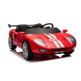 Megastar Ride On 2 Seater For Kids Licensed Ford GT Electric Car With Remote Control - Red