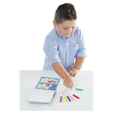 Melissa And Doug Color By Numbers - Blue