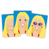 Melissa and Doug Make-a-Face Fashion Faces Sticker Pad