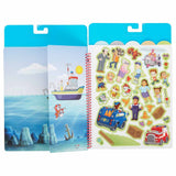 Melissa and Doug Paw Patrol Restickable Stickers Flip-Flap Pad - Adventure Bay