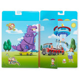 Melissa and Doug Paw Patrol Restickable Stickers Flip-Flap Pad - Ultimate Rescue