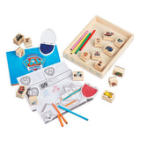 Melissa and Doug Paw Patrol Wooden Stamps Activity Set