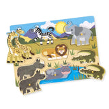 Melissa and Doug Safari Peg Puzzle