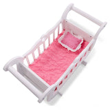 Melissa and Doug Wooden doll crib