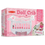 Melissa and Doug Wooden doll crib