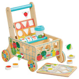 Melissa and Doug Wooden Shape Sorting Grocery Cart