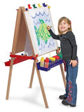 Melissa and Doug Deluxe Wooden Standing Art Easel