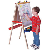 Melissa and Doug Deluxe Wooden Standing Art Easel