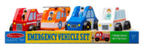 Melissa and Doug Emergency Vehicle Set