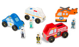 Melissa and Doug Emergency Vehicle Set
