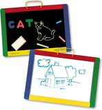 Melissa and Doug Magnetic Chalkboard/Dry-Erase Board