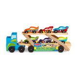 Melissa and Doug Mega Race-Car Carrier
