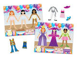 Melissa And Doug Reusable Sticker Pad - Dress Up