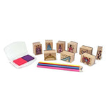 Melissa And Doug Wooden Princess Stamp Set