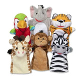 Melissa and Doug Safari Puppet Set (6 Pc)