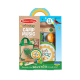 Melissa and Doug Let's Explore Camp Music Play Set