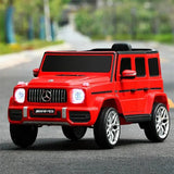 MYTS Little Luxury Benz G500 Kids Ride-On Car 12V - Red