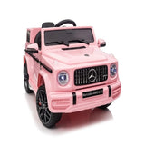 Mercedes-Benz AMG G63 Ride-On Car With Remote Control 12V - Pink