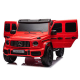 Mercedes-Benz G63 AMG 4X4 Ride-On Car 12V - Red