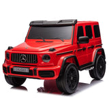 Mercedes-Benz G63 AMG 4X4 Ride-On Car 12V - Red