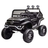 Mercedes Benz Unimog Junior Rideon Car 12V - Black