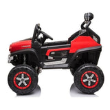 Mercedes Benz Unimog Junior Rideon Car 12V - Red