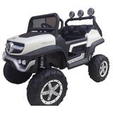 Mercedes Benz Unimog Junior Rideon Car 12V - White
