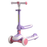 Mideer 2-in-1 Foldable Scooter - Galaxy Purple