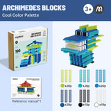 Mideer Archimedes Blocks - Cool Color Palette