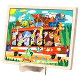 Mideer Bus Trip Wooden Puzzle - 48pcs