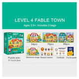 Mideer Fable Town Puzzle