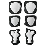 Mideer Knee, Elbow & Wrist Protective Gear Set - White